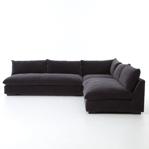 Grant 3-Piece Sectional - Henry Charcoal | shipping 7/25/2025