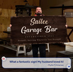 Garage Bar Sign VII