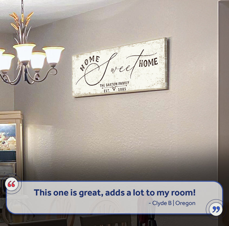 Home Sweet Home Sign V