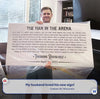 The Man In The Arena Sign
