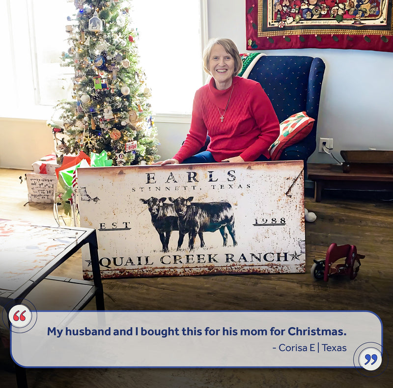 Angus Ranch Sign II