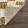 Atira Mustard Checkered Area Rug