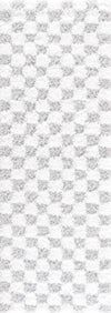 Atira Gray Checkered Area Rug