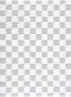 Atira Gray Checkered Area Rug