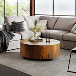 Hudson Coffee Table - Natural Yukas | shipping 9/4/2025