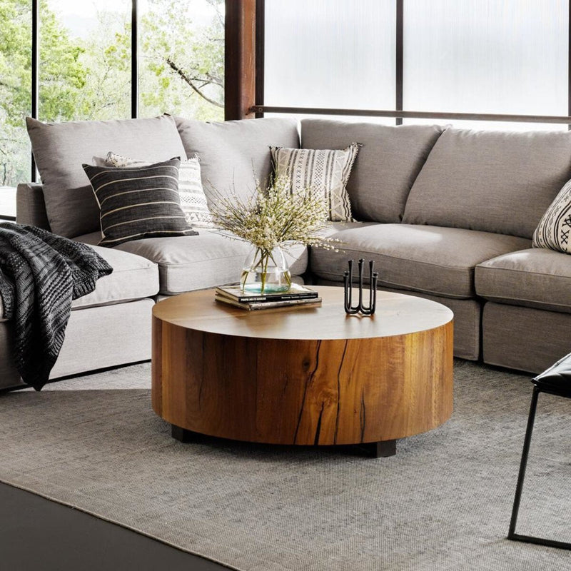 Hudson Coffee Table - Natural Yukas | shipping 9/4/2025