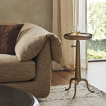 Umi Dark Matte Brass End Table | shipping 6/23/2025