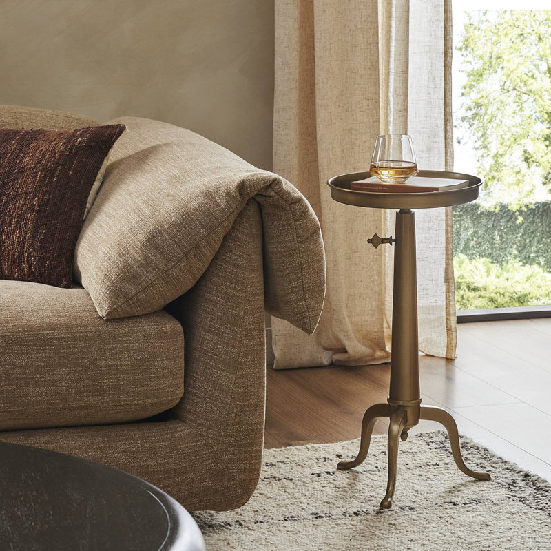 Umi Dark Matte Brass End Table | shipping 6/23/2025