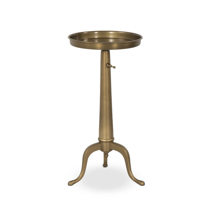 Umi Dark Matte Brass End Table | shipping 6/23/2025