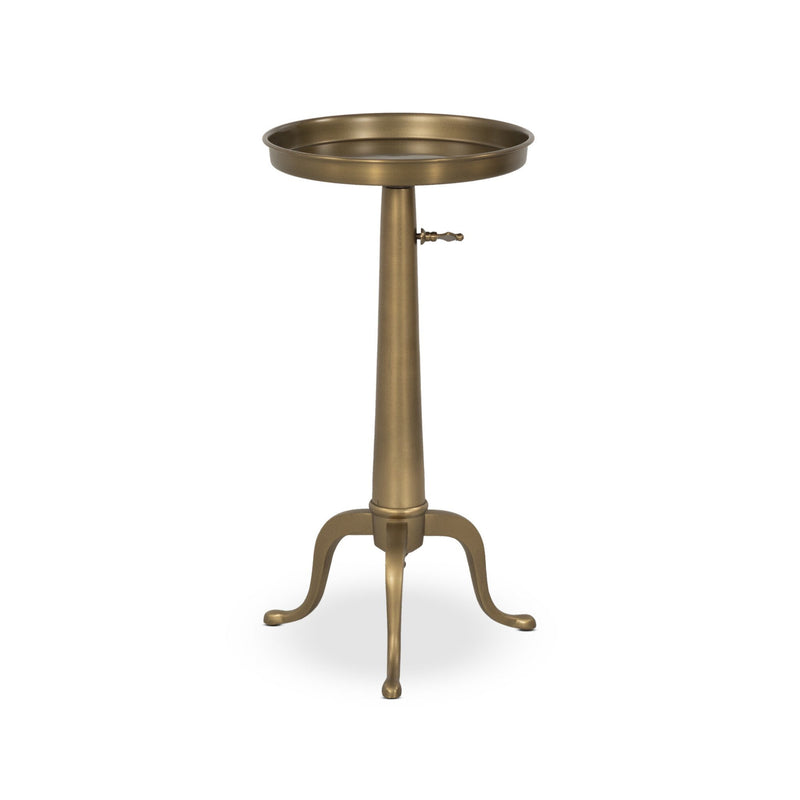 Umi Dark Matte Brass End Table | shipping 6/23/2025