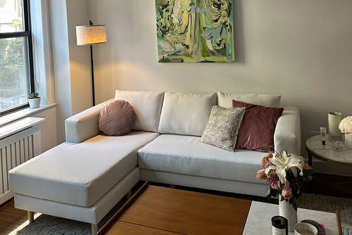 The Essential Loveseat Sectional in Upcycled Poly