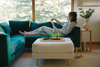 The Essential Corner Sectional (7 Seat) in Recycled Velvet