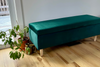 The Essential Storage Bench in Upcycled Poly