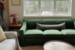 The Evergreen Sofa in Recycled Velvet