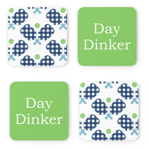 Clairebella Pickleball Coaster Set