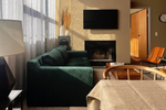 The Elevate 96" Sofa in Recycled Velvet