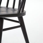 Windsor Black Oak Dining Chair | ready to ship!
