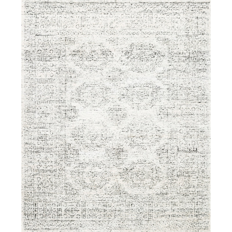 Vox White / Black Hand-Knotted Rug