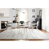 Vox White / Black Hand-Knotted Rug