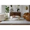 Vox White / Black Hand-Knotted Rug