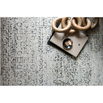 Vox White / Black Hand-Knotted Rug
