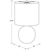 Klosterneuburg Modern Cream Table Lamp