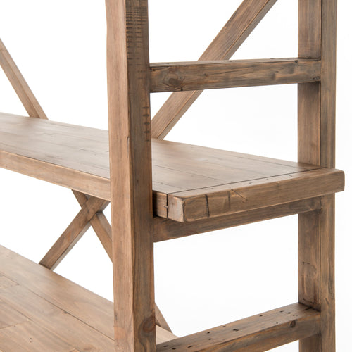 Toscana Large Bookshelf in Sundried Wheat | ready to ship!