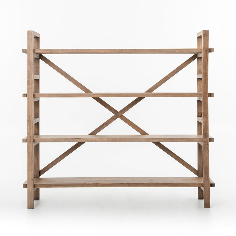 Toscana Large Bookshelf in Sundried Wheat | ready to ship!