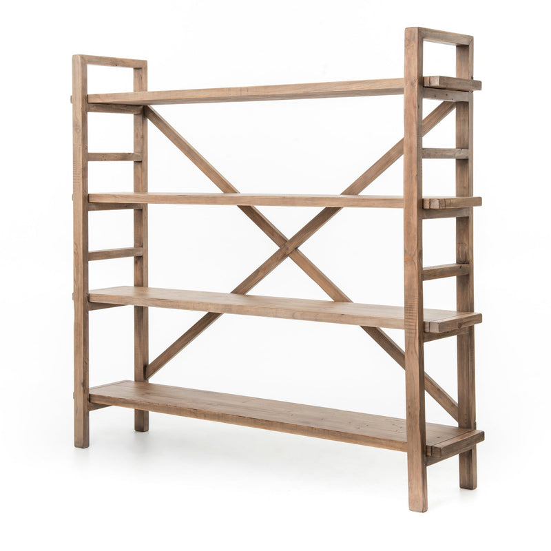 Toscana Large Bookshelf in Sundried Wheat | ready to ship!