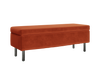 The Essential Storage Bench in Recycled Velvet
