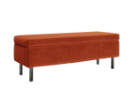 The Essential Storage Bench in Recycled Velvet
