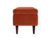 The Essential Storage Bench in Recycled Velvet