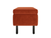 The Essential Storage Bench in Recycled Velvet