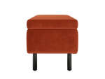 The Essential Storage Bench in Recycled Velvet