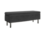 The Essential Storage Bench in Recycled Velvet