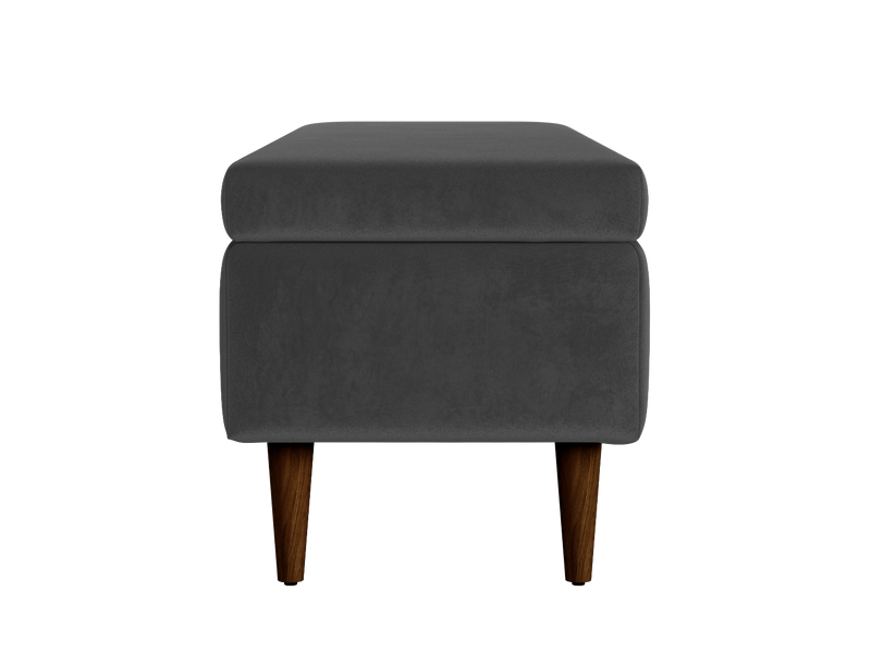 The Essential Storage Bench in Recycled Velvet