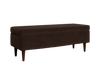 The Essential Storage Bench in Recycled Velvet