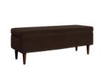 The Essential Storage Bench in Recycled Velvet