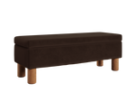 The Essential Storage Bench in Recycled Velvet