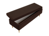 The Essential Storage Bench in Recycled Velvet