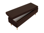 The Essential Storage Bench in Recycled Velvet