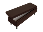 The Essential Storage Bench in Recycled Velvet