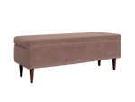 The Essential Storage Bench in Recycled Velvet