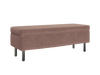 The Essential Storage Bench in Recycled Velvet