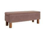 The Essential Storage Bench in Recycled Velvet