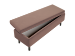 The Essential Storage Bench in Recycled Velvet