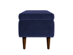The Essential Storage Bench in Recycled Velvet