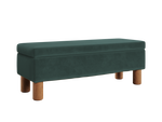 The Essential Storage Bench in Recycled Velvet
