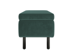 The Essential Storage Bench in Recycled Velvet