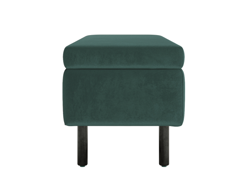 The Essential Storage Bench in Recycled Velvet